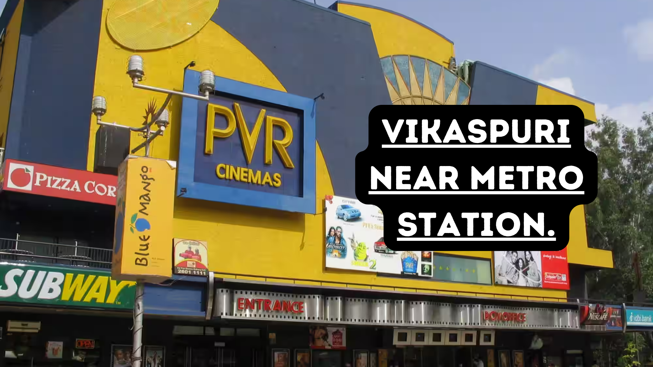 Vikaspuri Near Metro Station