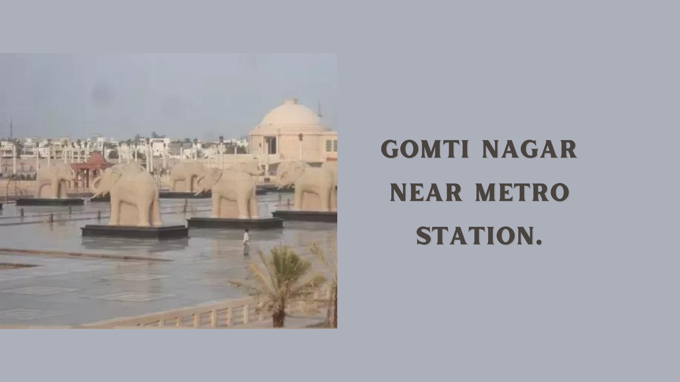 Gomti Nagar Near Metro Station