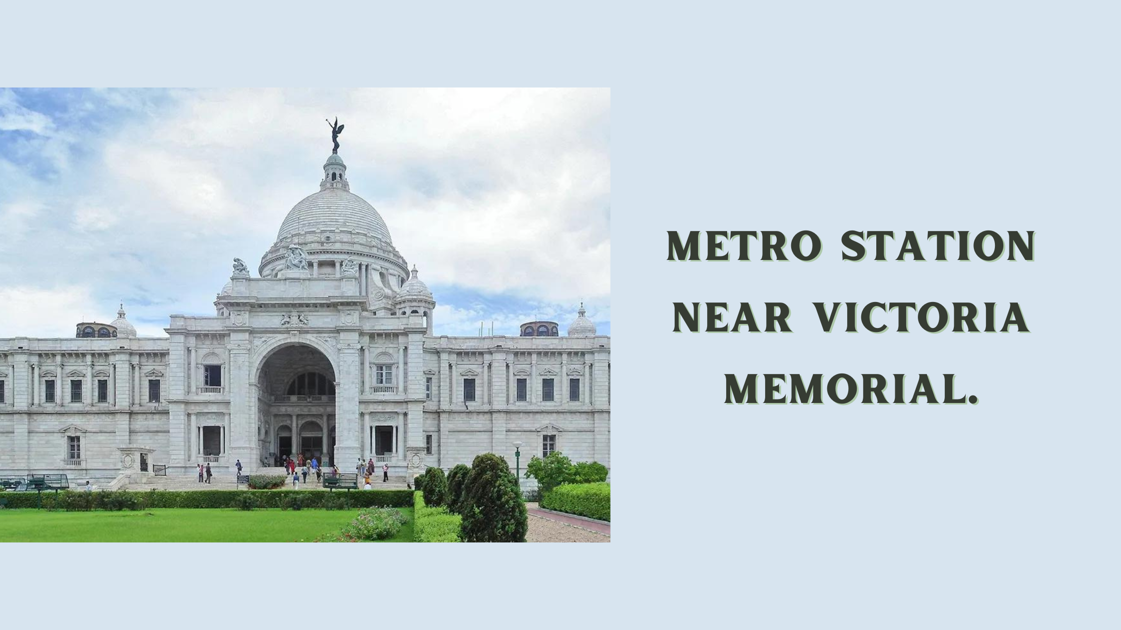 Metro Station near Victoria Memorial