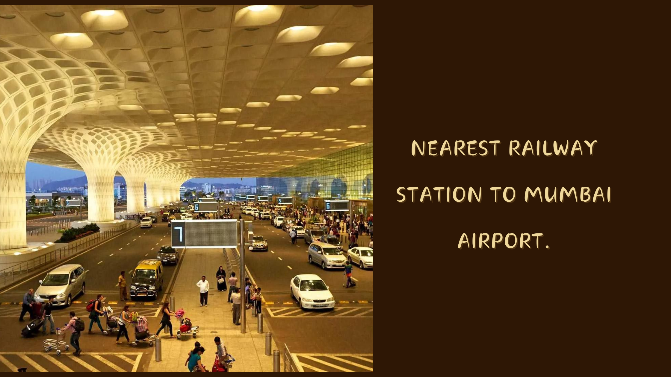 Nearest Railway Station to Mumbai Airport