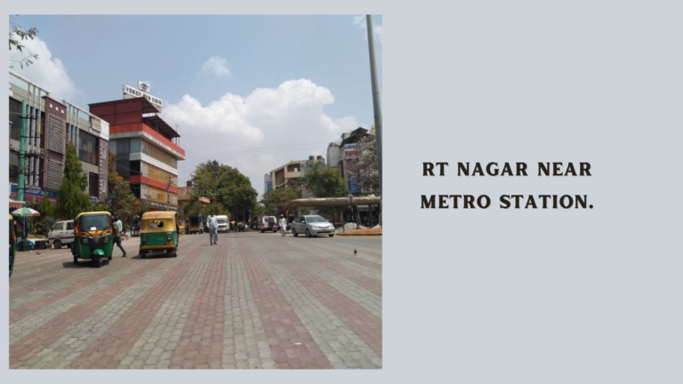 RT Nagar near Metro Station. - travelatweb.com