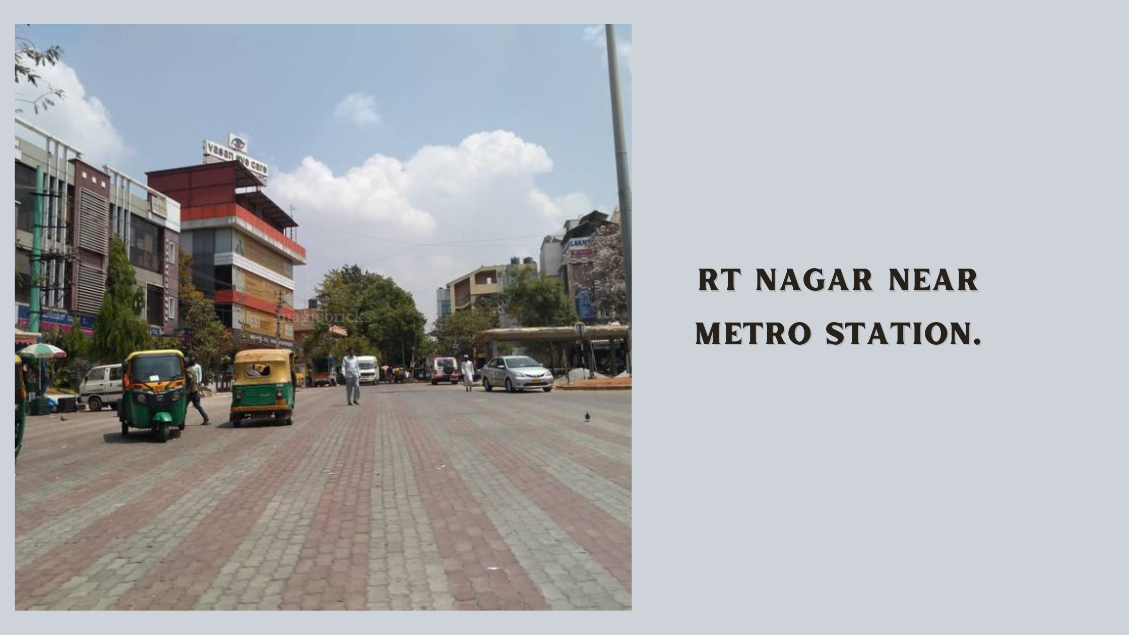 RT Nagar near Metro Station