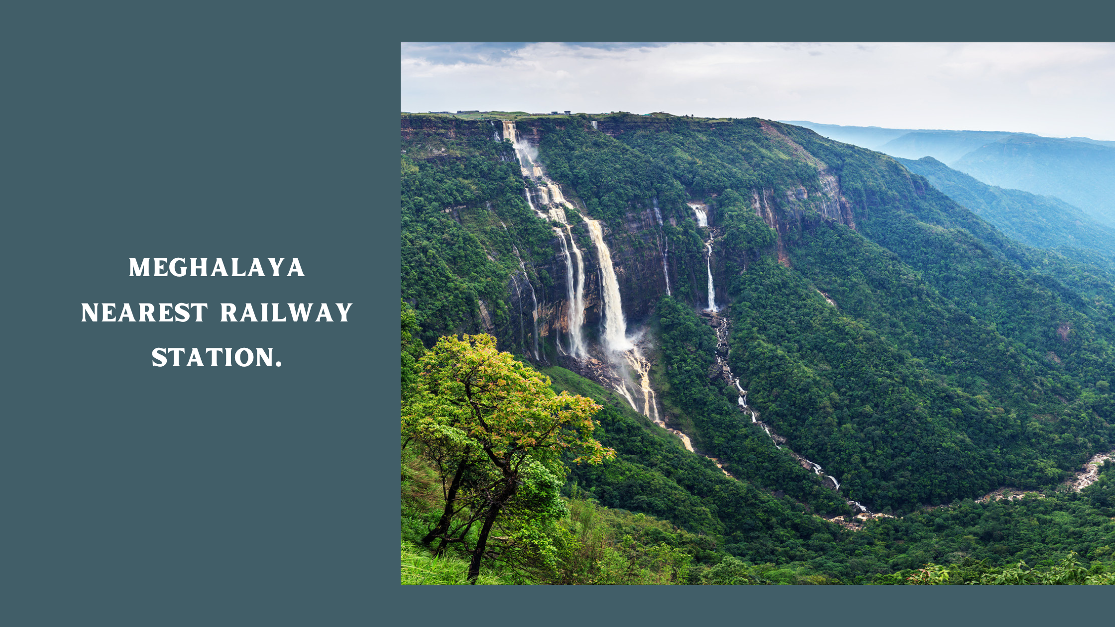 Meghalaya Nearest Railway Station