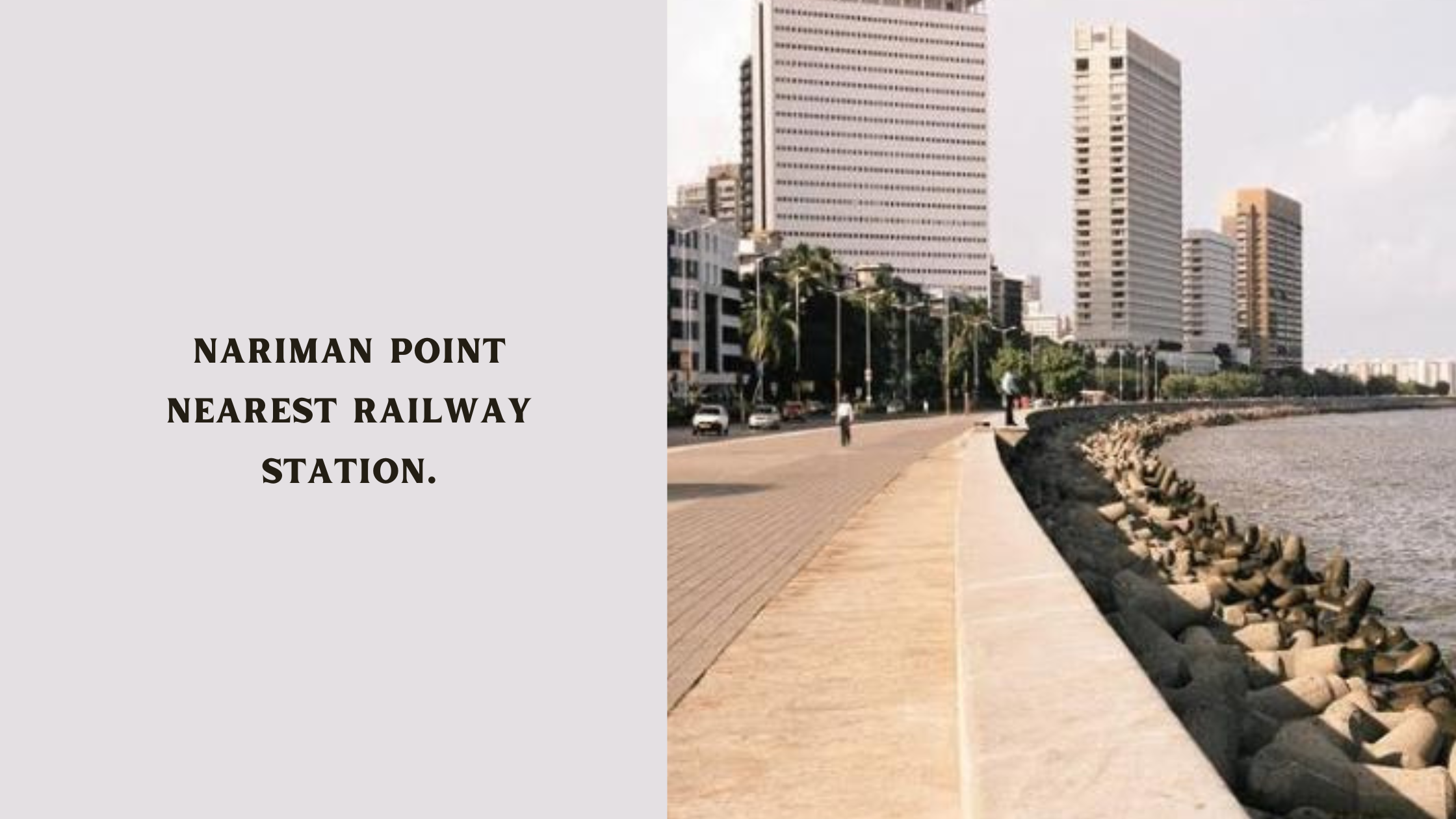 Nariman Point Nearest Railway Station