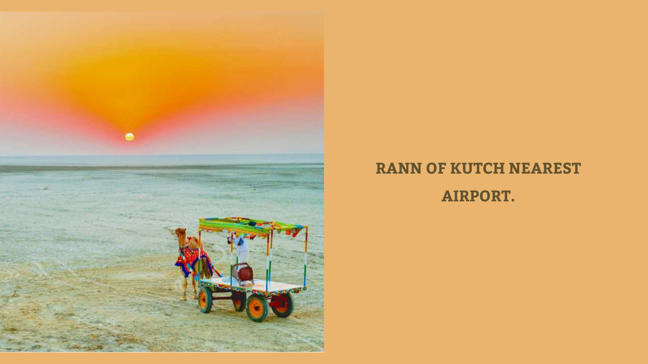 Rann of Kutch Nearest Airport