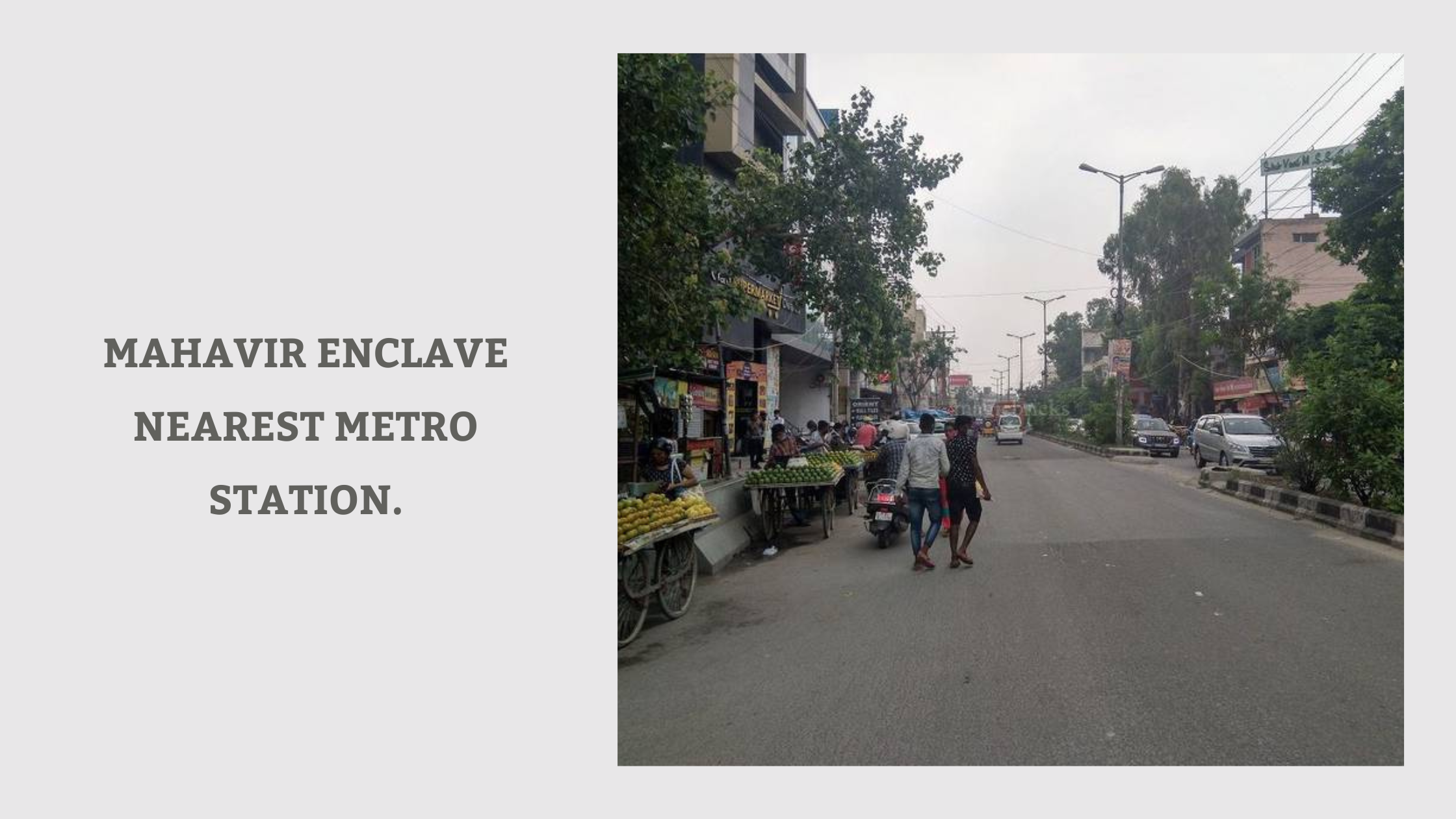 Mahavir Enclave Nearest Metro Station