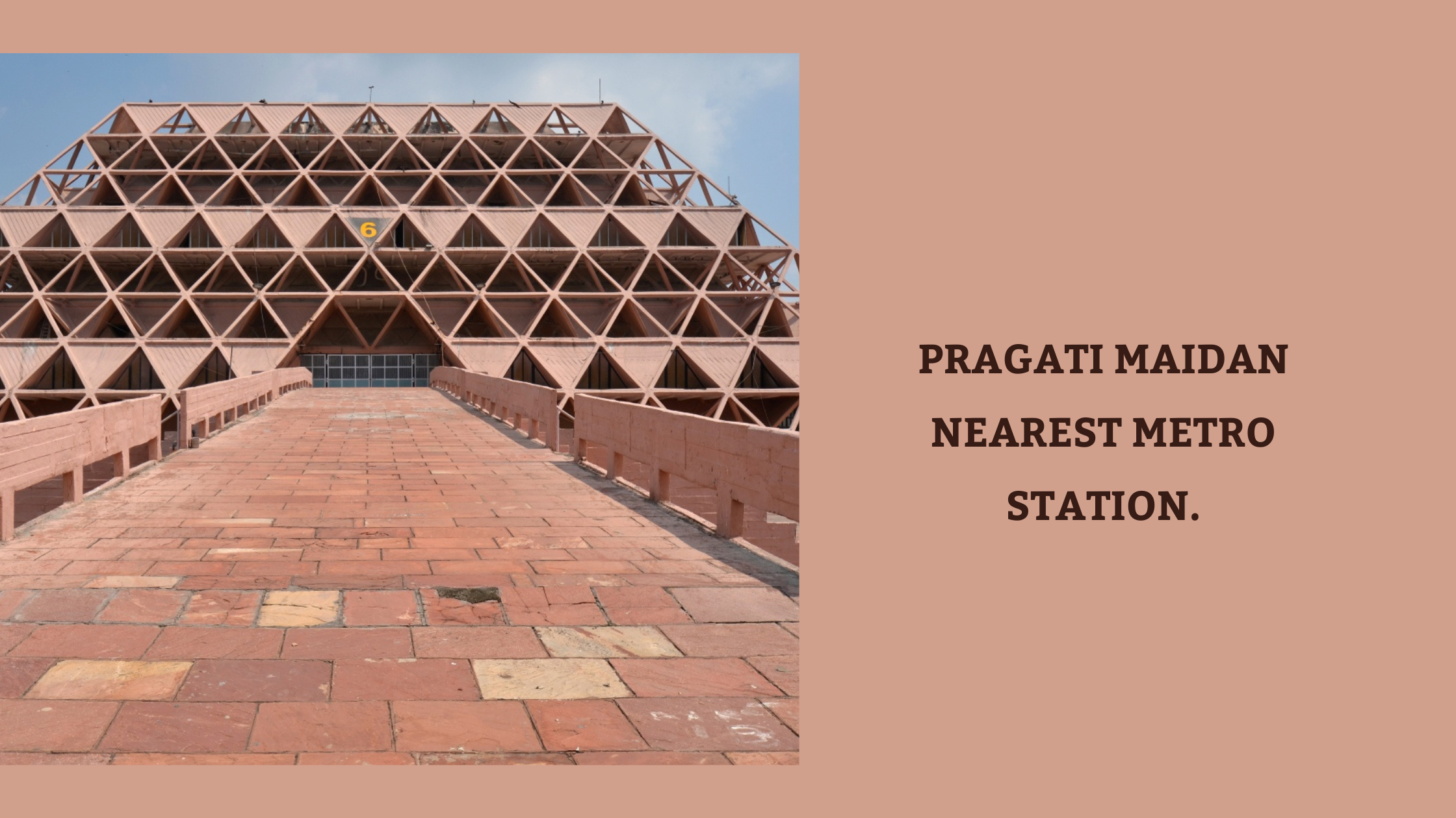 Pragati Maidan Nearest Metro Station