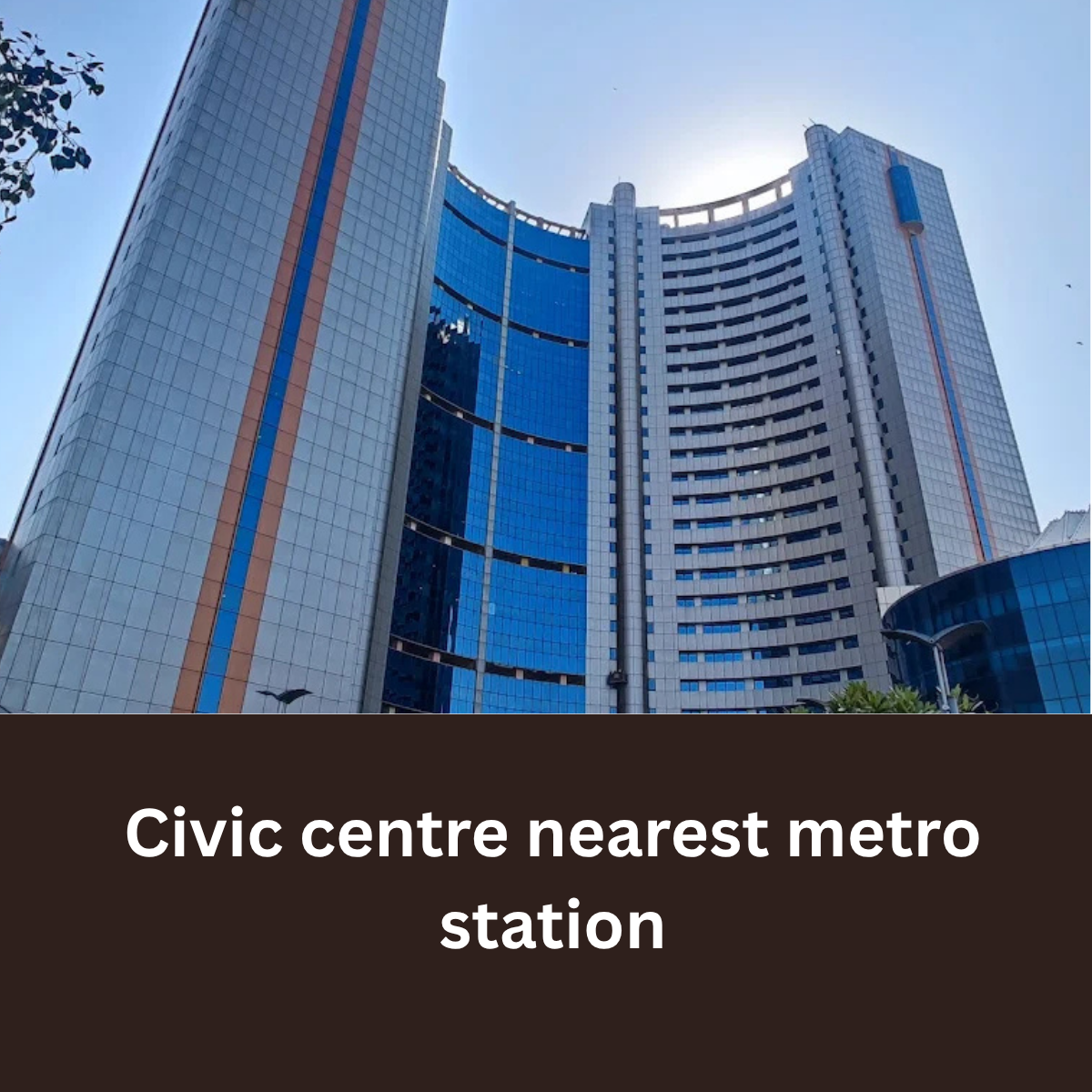 Civic centre nearest metro station