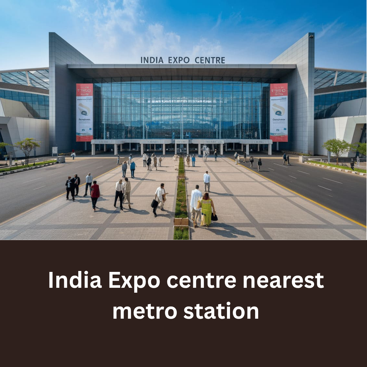 India Expo centre nearest metro station