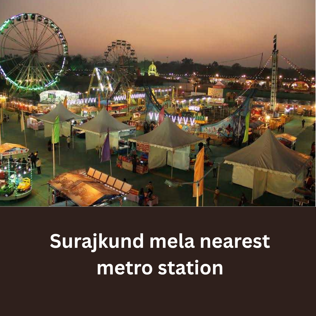 Surajkund mela nearest metro station